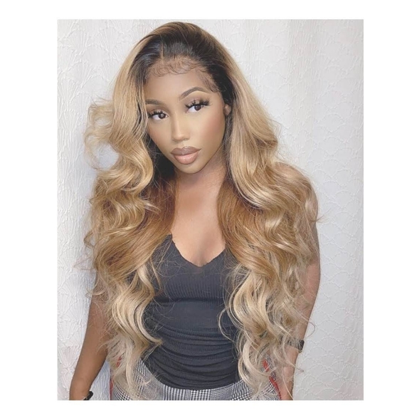 Ombre Blonde Beauty Lace Front Wig main image 6